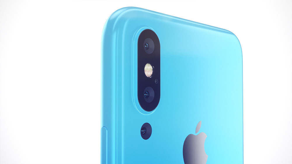 Bản dựng iPhone X Plus với cụm 3 camera độc đáo