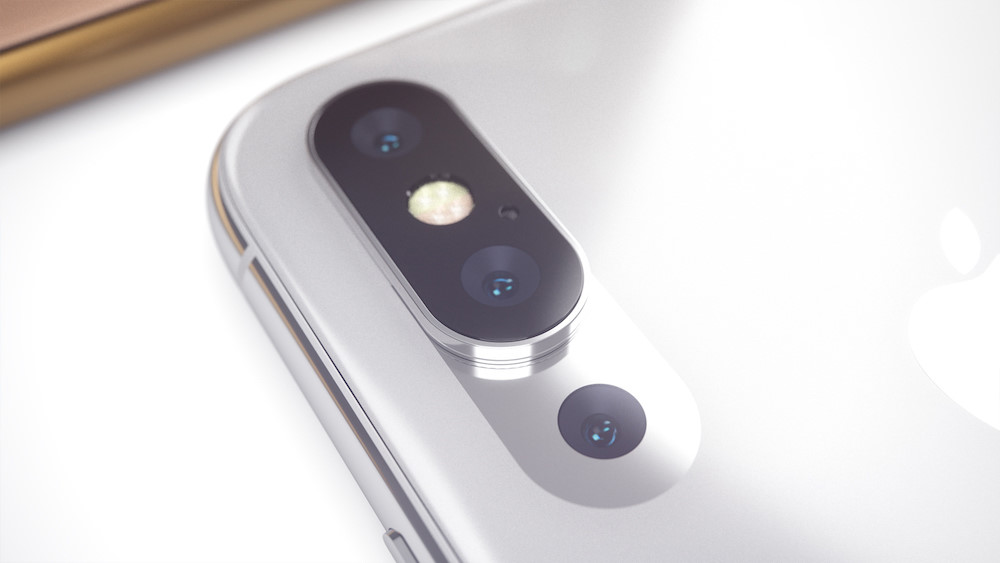Bản dựng iPhone X Plus với cụm 3 camera độc đáo
