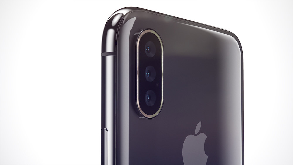 Bản dựng iPhone X Plus với cụm 3 camera độc đáo