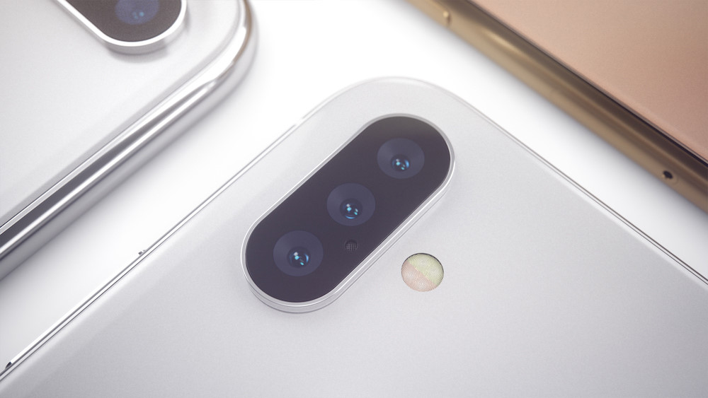 Bản dựng iPhone X Plus với cụm 3 camera độc đáo
