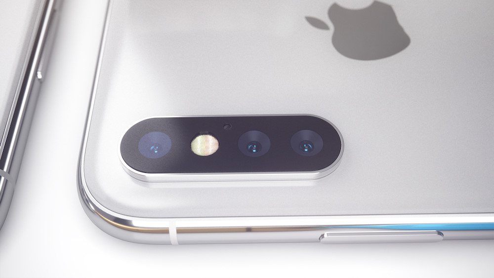 Bản dựng iPhone X Plus với cụm 3 camera độc đáo