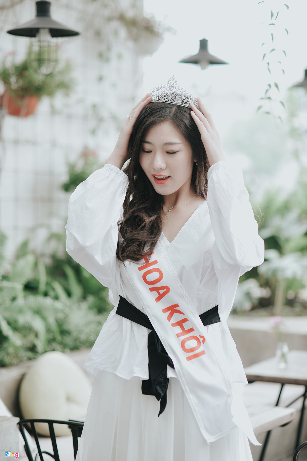 Hoa khôi Báo chí cao 1,75 m: Mình từng tập tạ cho người thấp đi