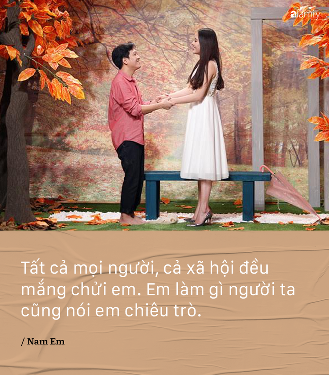 Nam Em khẳng định không giận và vẫn yêu say đắm Trường Giang dù bị đe dọa Nam Em khẳng định không giận và vẫn yêu say đắm Trường Giang dù bị đe dọa