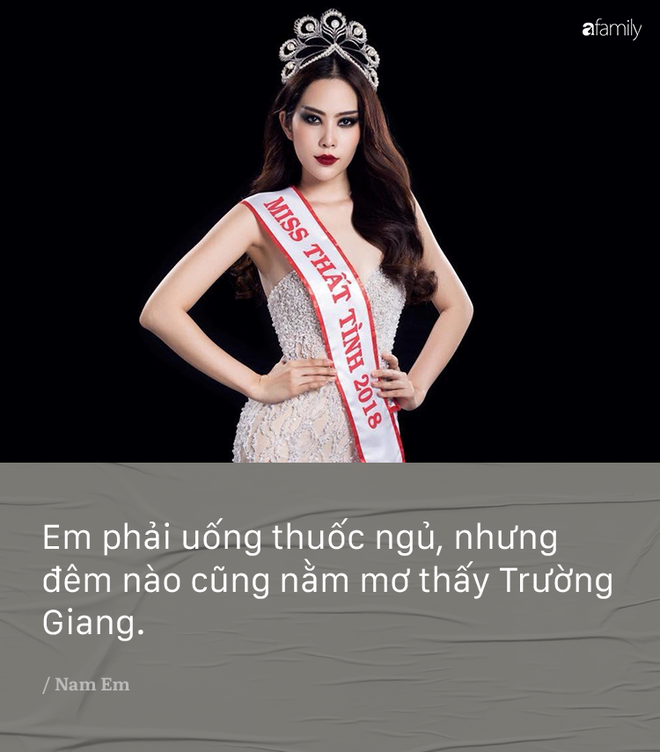 Nam Em khẳng định không giận và vẫn yêu say đắm Trường Giang dù bị đe dọa Nam Em khẳng định không giận và vẫn yêu say đắm Trường Giang dù bị đe dọa