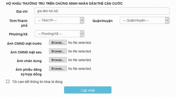 Cách bổ sung nhanh ảnh chân dung cho thuê bao di động trước giờ G