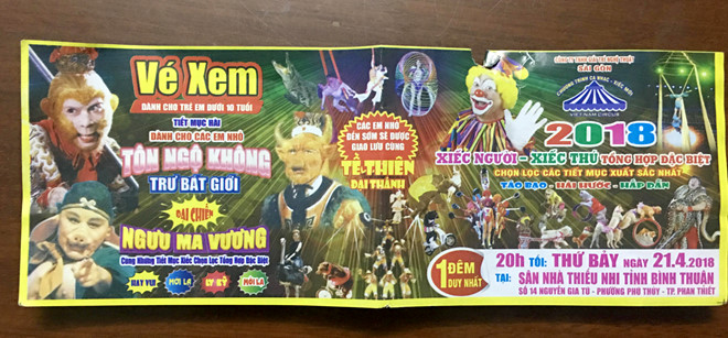 Phụ huynh giữ đại diện đoàn xiếc, tố lừa đảo