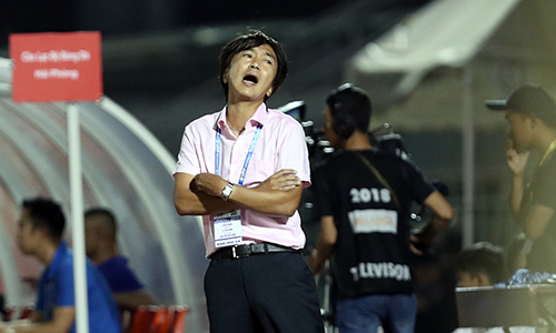 HLV Miura vẫn đặt mục tiêu Top 3 dù TP HCM liên tiếp thất bại