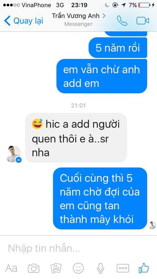 Cô nàng nhọ nhất năm: Nhắn tin cho thần tượng 5 năm sau mới được trả lời, nên vui hay buồn?
