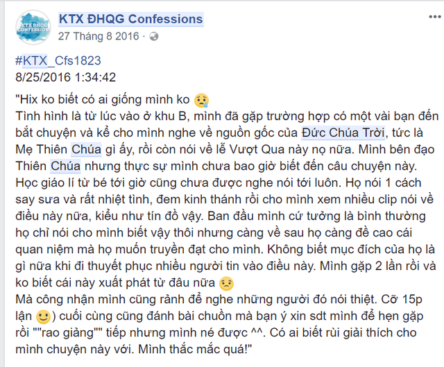 Tôi bị hội viên Hội Thánh Đức Chúa Trời lôi kéo như thế nào? Tôi bị hội viên Hội Thánh Đức Chúa Trời lôi kéo như thế nào?