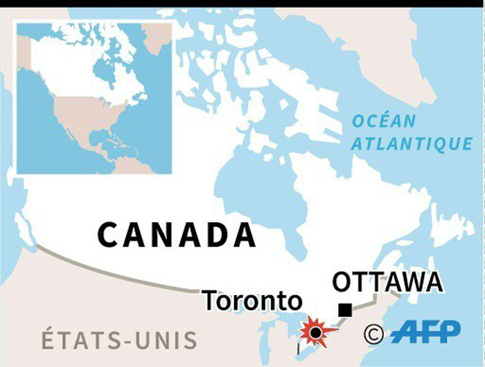 Xe tông người đi bộ ở Canada, nhiều người chết và bị thương