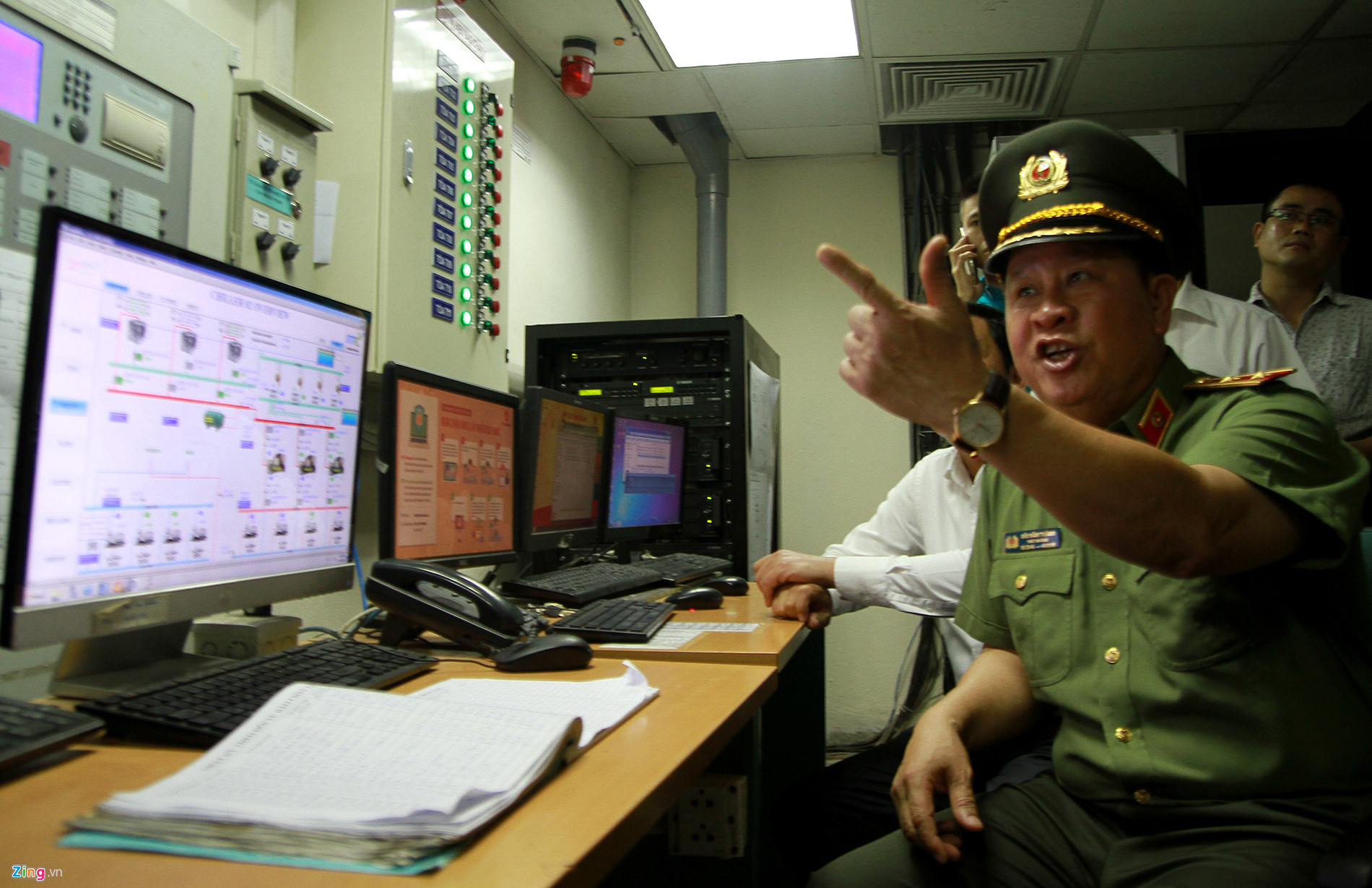 Lãnh đạo Bộ Công an kiểm tra PCCC tại khu đô thị cao cấp Times City