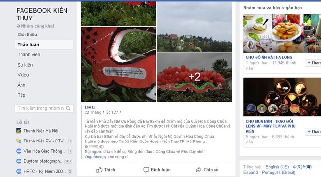 Thực hư chuyện rồng bay từ Nam Định về Hải Phòng tìm mộ