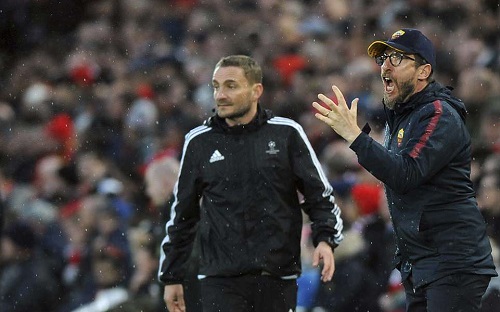 HLV Di Francesco: ‘Roma sẽ lột xác khi đấu Liverpool ở lượt về’