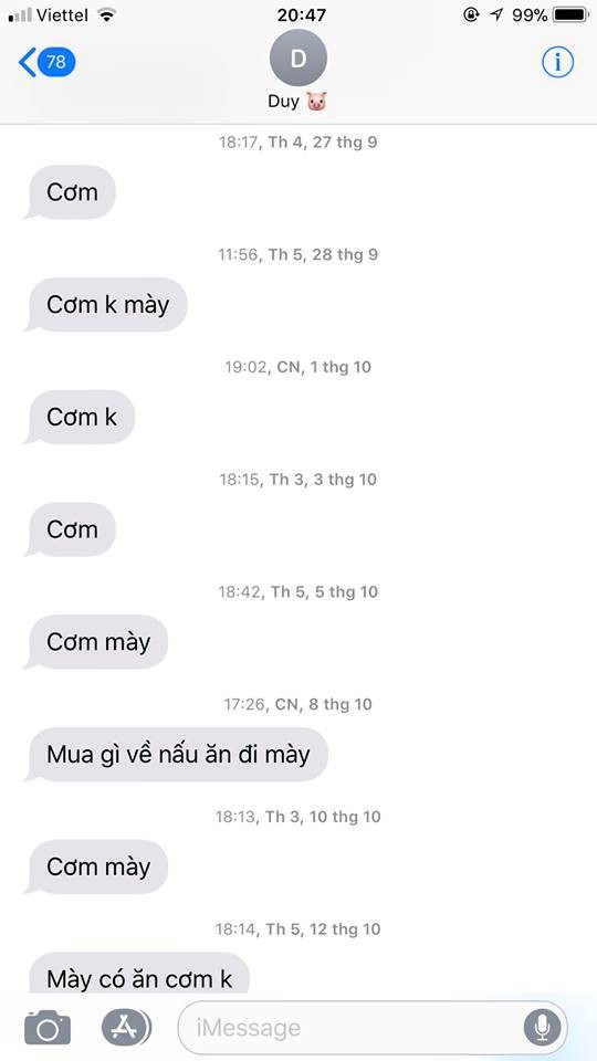 Ngày nào anh trai cũng nhắn 1 câu cho em gái, cô nào đọc xong cũng cảm thấy như công chúa Ngày nào anh trai cũng nhắn 1 câu cho em gái, cô nào đọc xong cũng cảm thấy như công chúa