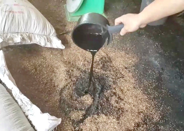 Hỗn hợp vỏ cà phê - sỏi - pin bán ở đâu?