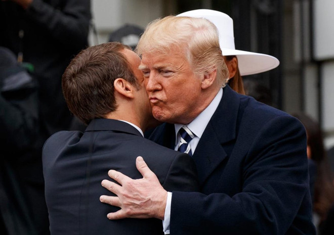 Hậu thân mật với Trump, Macron quay sang chỉ trích nước Mỹ trên hết