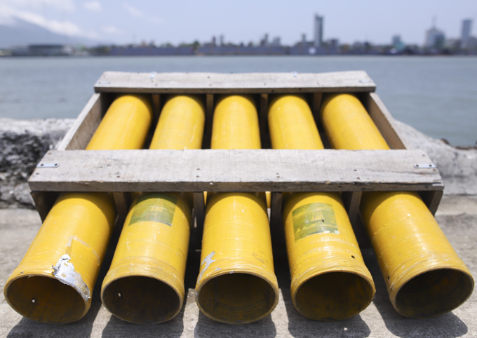 Trận địa pháo hoa quốc tế Đà Nẵng trước ngày khai hỏa