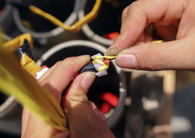 Trận địa pháo hoa quốc tế Đà Nẵng trước ngày khai hỏa