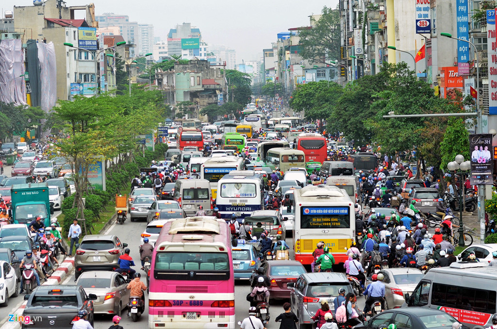 Nhiều ngả đường Sài Gòn, Hà Nội kẹt cứng trước ngày nghỉ lễ 30/4