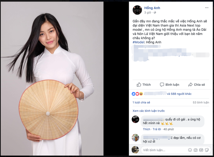 Cư dân mạng phản ứng trước nghi vấn Hồng Anh tham gia Next Top châu Á 2018