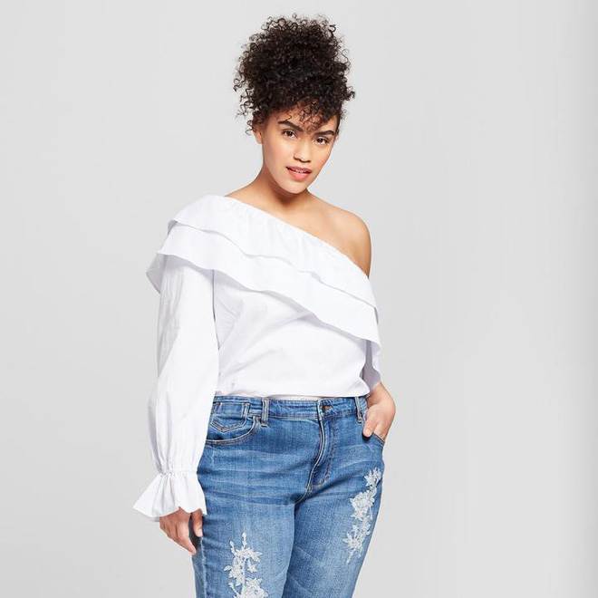 Mix&match; với bèo nhún cực trendy giúp nàng béo thừa độ sang dư độ sáng