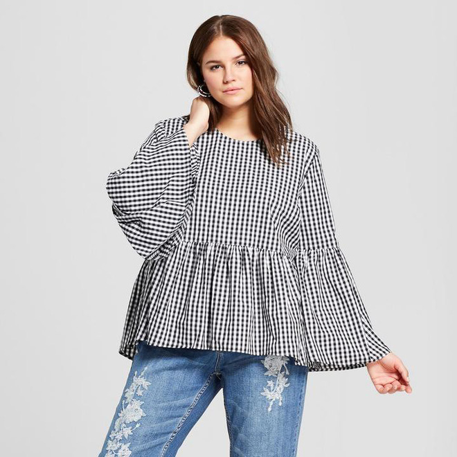 Mix&match; với bèo nhún cực trendy giúp nàng béo thừa độ sang dư độ sáng