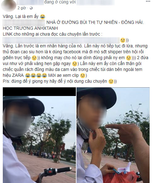 Shipper dằn mặt người thuê lừa giao hàng rẻ rách