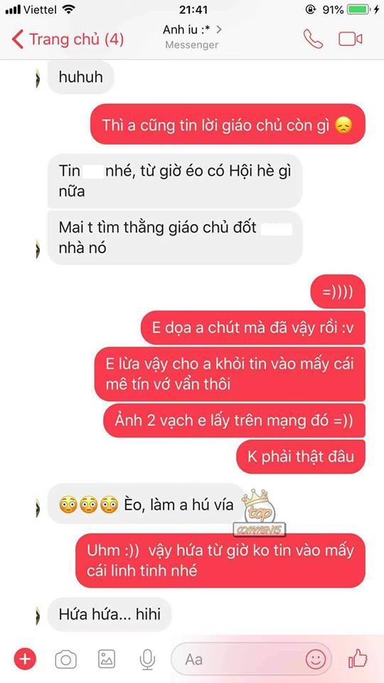 Cái kết bất ngờ cho cô gái giả vờ mang thai để kéo người yêu ra khỏi Hội Thánh Đức Chúa Trời Cái kết bất ngờ cho cô gái giả vờ mang thai để kéo người yêu ra khỏi Hội Thánh Đức Chúa Trời