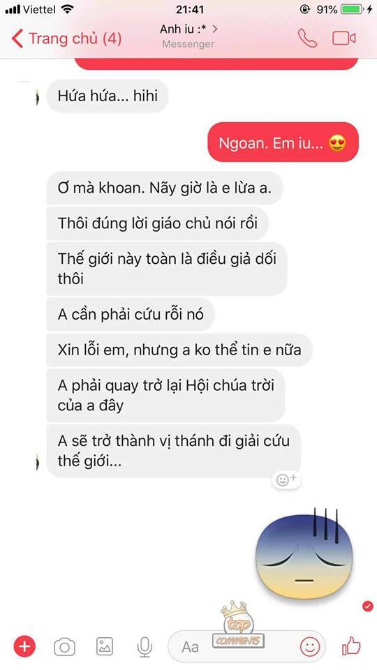 Cái kết bất ngờ cho cô gái giả vờ mang thai để kéo người yêu ra khỏi Hội Thánh Đức Chúa Trời Cái kết bất ngờ cho cô gái giả vờ mang thai để kéo người yêu ra khỏi Hội Thánh Đức Chúa Trời