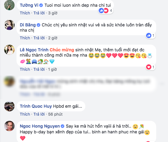 Hà Tăng gửi lời chúc mừng sinh nhật đại bàng Thân Thúy Hà trong hội bạn thân thiết đã 10 năm