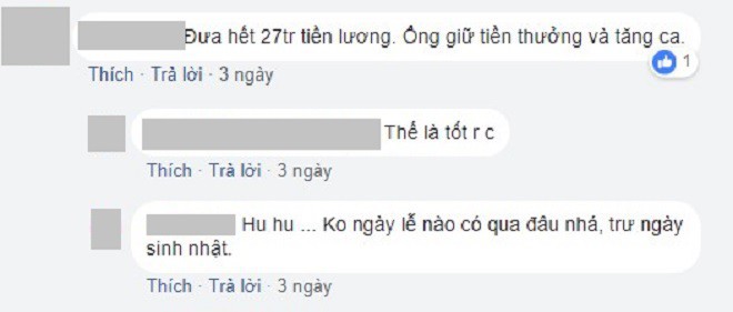 Tâm sự nhức nhối: Mỗi tháng, chồng các mẹ đi làm về tự nguyện đưa vợ được bao nhiêu tiền? Tâm sự nhức nhối: Mỗi tháng, chồng các mẹ đi làm về tự nguyện đưa vợ được bao nhiêu tiền?