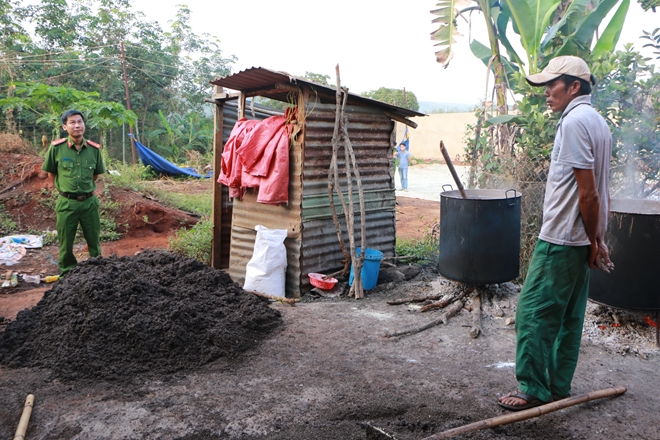 Từ vụ cà phê pin: Bình Phước từng phát hiện nhiều vụ tiêu trộn tạp chất