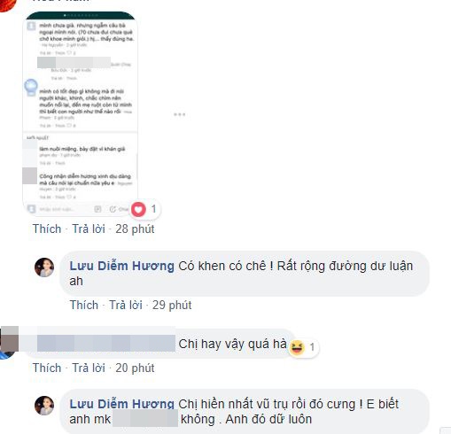 Bị chỉ trích sau phát ngôn đụng chạm tới Nam Em, Hoa hậu Diễm Hương đáp trả Bị chỉ trích sau phát ngôn đụng chạm tới Nam Em, Hoa hậu Diễm Hương đáp trả