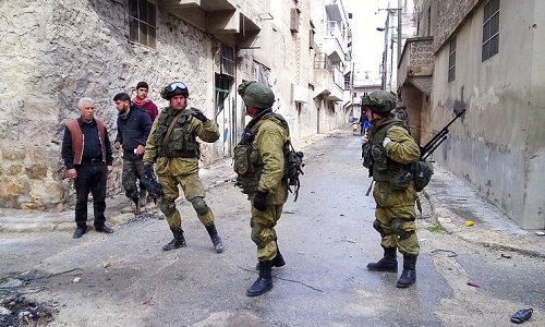 Nga điều quân cảnh tuần tra ngoại ô thủ đô Syria