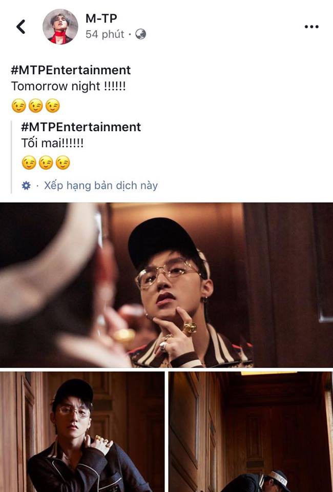 Tối nay Sơn Tùng M-TP sẽ ra mắt sản phẩm mới?