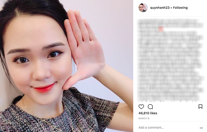 Followers của Quỳnh Anh Shyn cao gấp 10 lần thế mà lượt like ảnh cũng chỉ xấp xỉ bạn gái Duy Mạnh U23! Followers của Quỳnh Anh Shyn cao gấp 10 lần thế mà lượt like ảnh cũng chỉ xấp xỉ bạn gái Duy Mạnh U23!