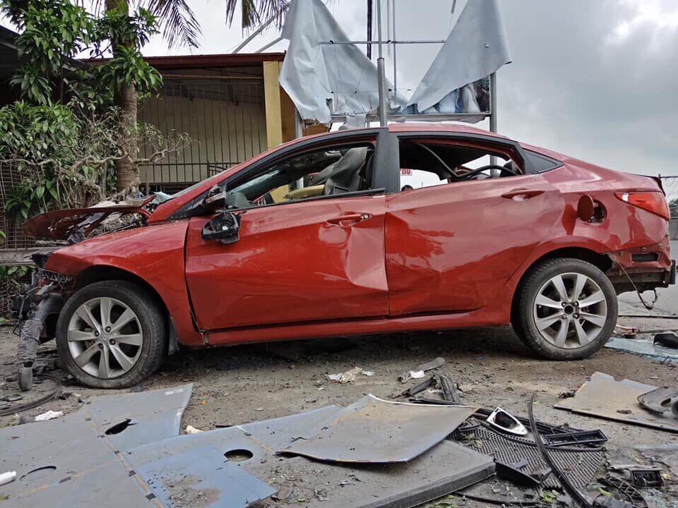 Hải Phòng: Xe ô tô phát nổ tan tành trong đêm, nghi bị gài mìn