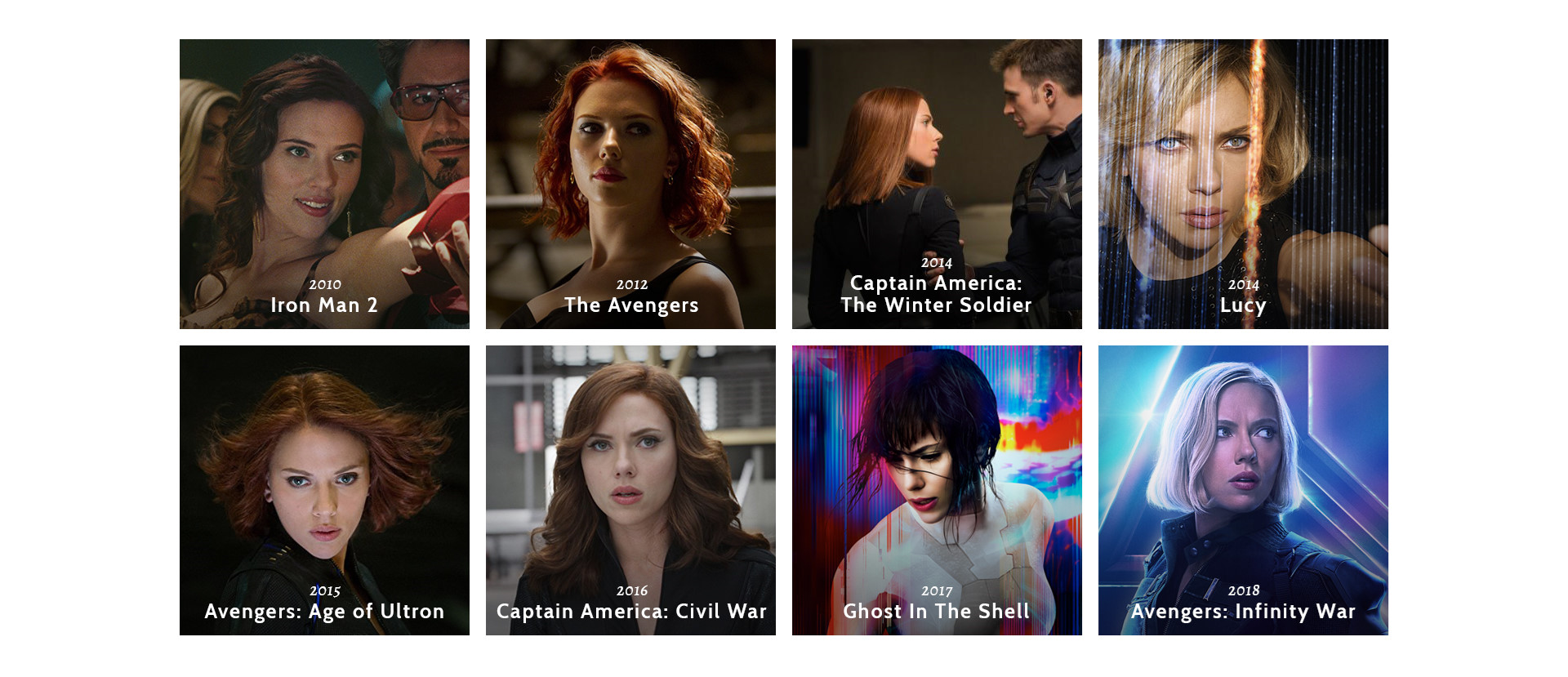 Scarlett Johansson: Từ biểu tượng sex đến đả nữ tỷ USD của Marvel Scarlett Johansson: Từ biểu tượng sex đến đả nữ tỷ USD của Marvel