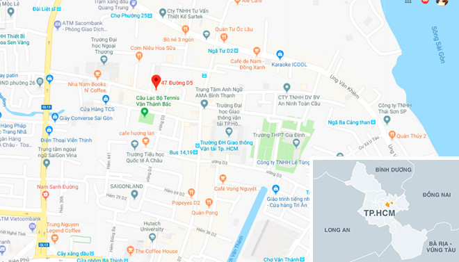 Ôtô BMW lao vào trụ ATM ngân hàng BIDV ở Sài Gòn