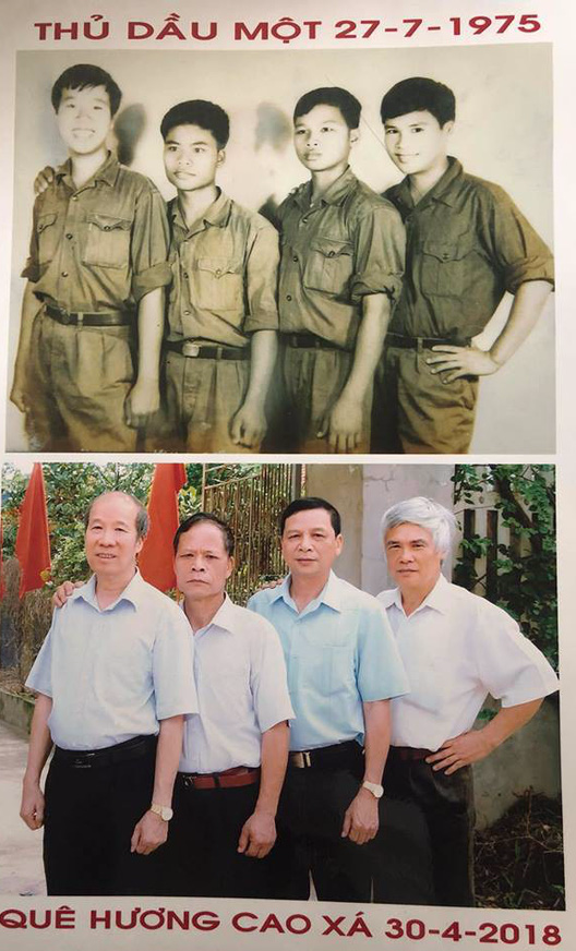 Tình bạn vượt thời gian: Sau 43 năm mới lại được chụp chung tấm hình như ngày còn trai trẻ