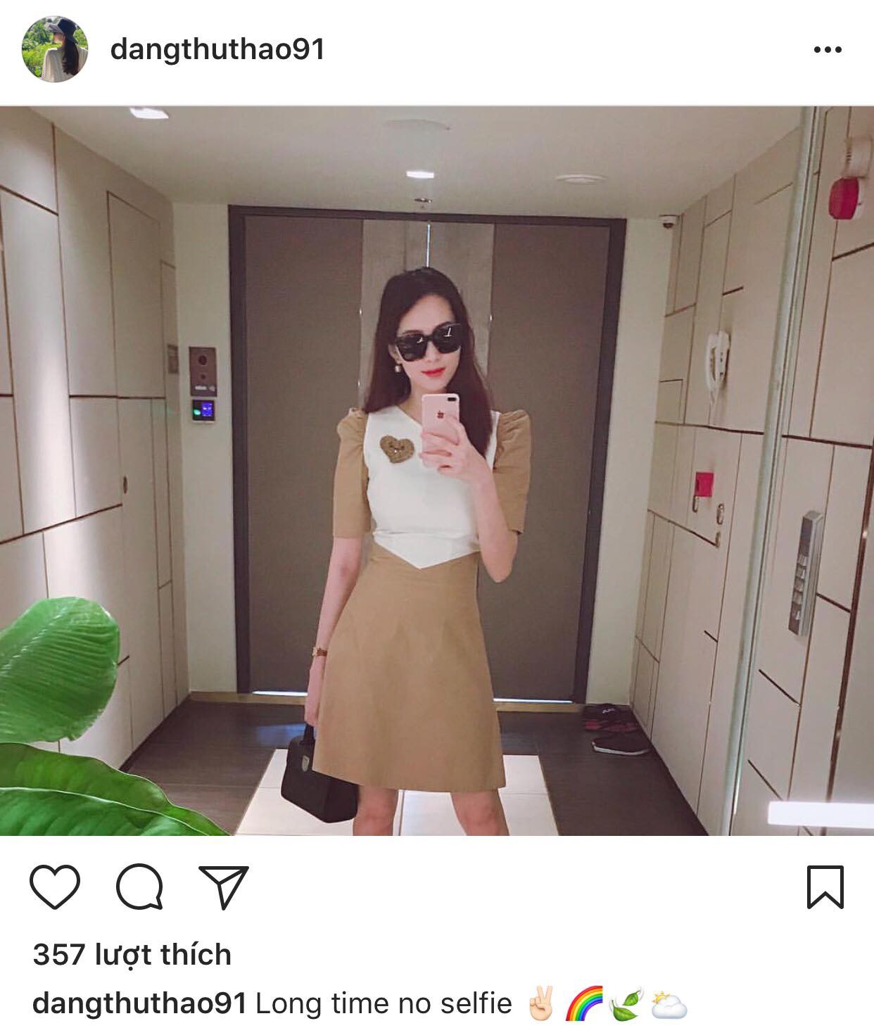 Sau hơn 1 tháng sinh con, Hoa hậu Đặng Thu Thảo lấy lại vóc dáng nhanh thần tốc