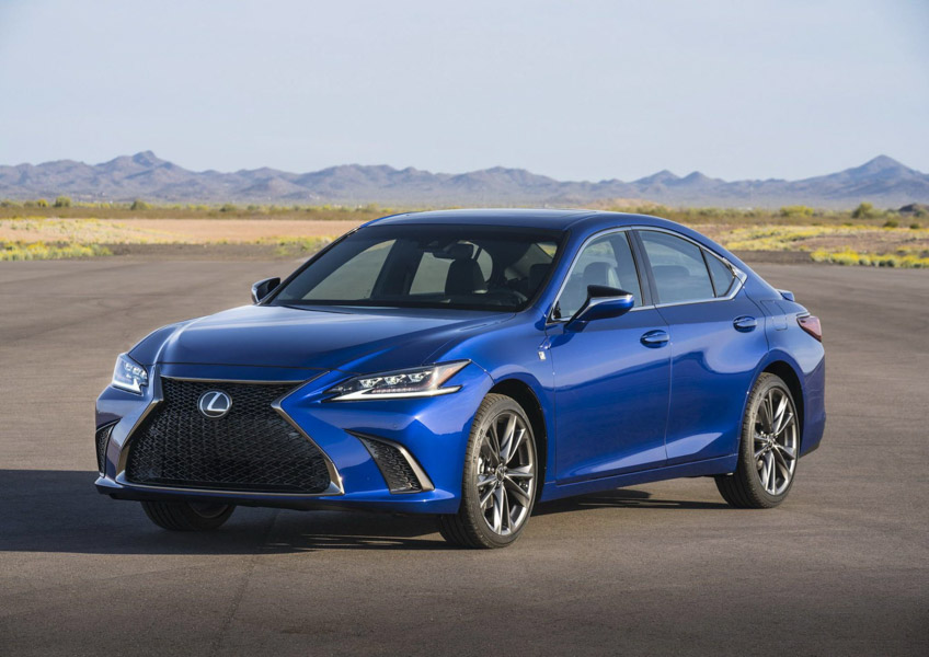 Lexus ES 2019 lộ diện tuyệt đẹp, thêm phiên bản F-Sport