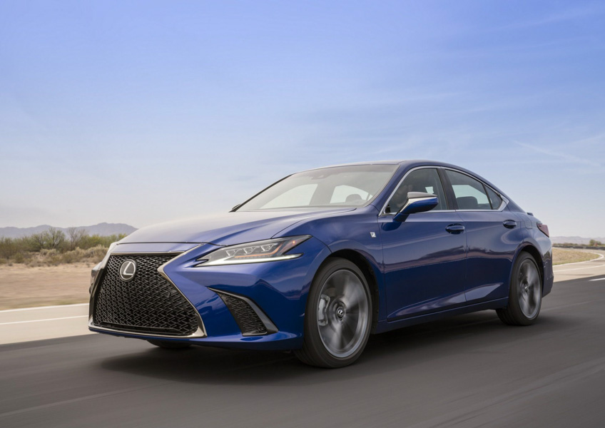 Lexus ES 2019 lộ diện tuyệt đẹp, thêm phiên bản F-Sport