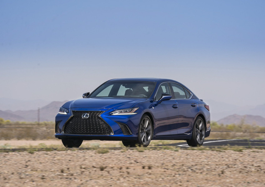 Lexus ES 2019 lộ diện tuyệt đẹp, thêm phiên bản F-Sport