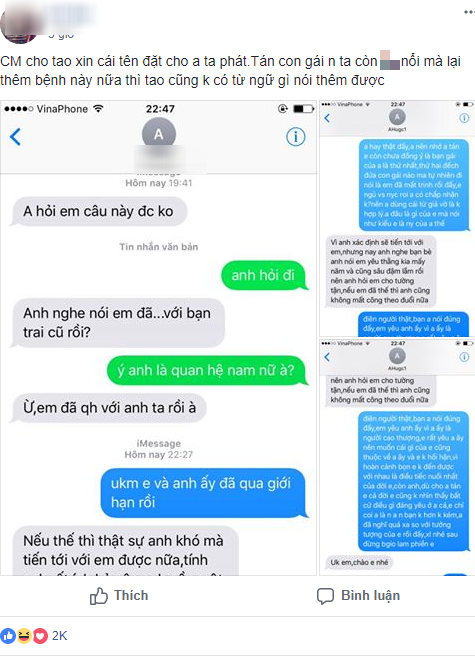 Chưa tán đổ con gái nhà người ta, chàng trai đã khiến MXH dậy sóng với câu hỏi: Em đã quá giới hạn với anh ta rồi à?