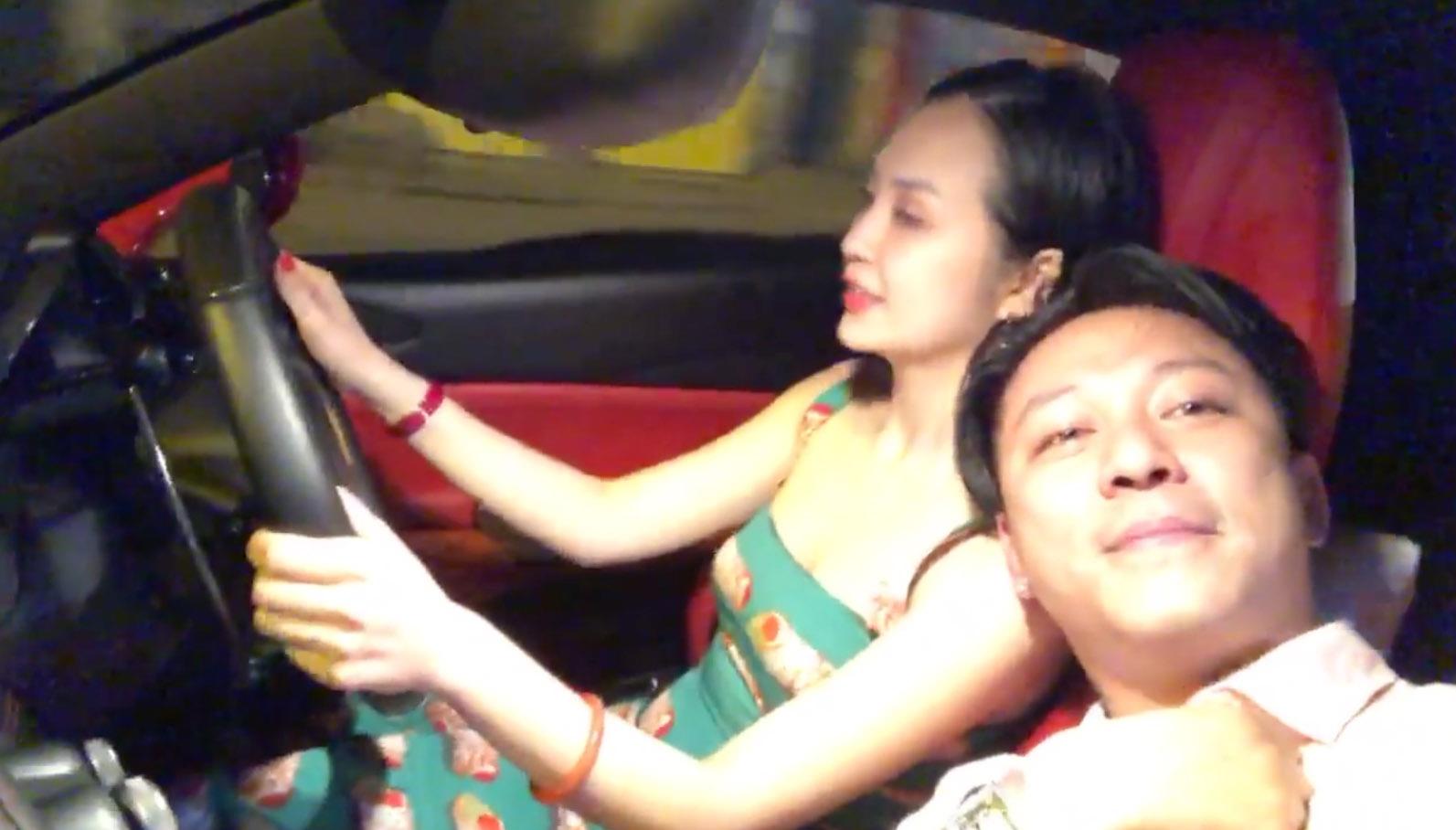 Mấy ai sướng như Tuấn Hưng, nhậu say được vợ lái siêu xe rước về tận nhà