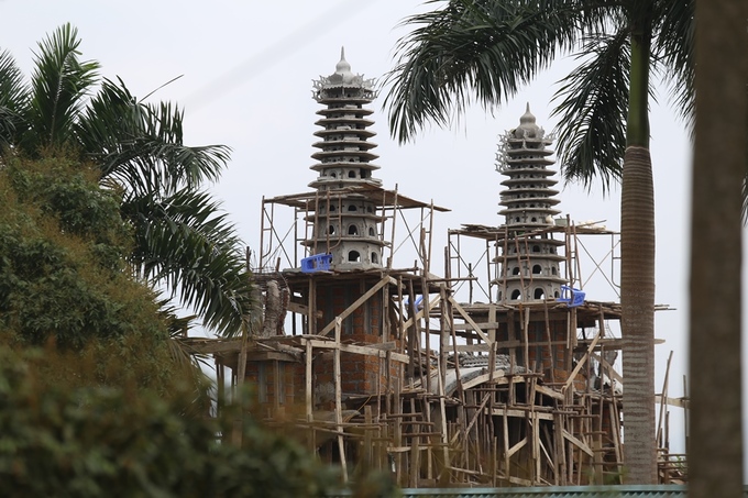 Hà Nội yêu cầu tháo dỡ Cung điện thờ thiên xây trái phép