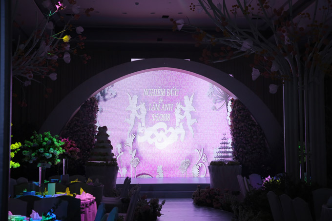 Vợ chồng Diệp Lâm Anh chi 1,3 tỷ mua hoa trang trí tiệc cưới