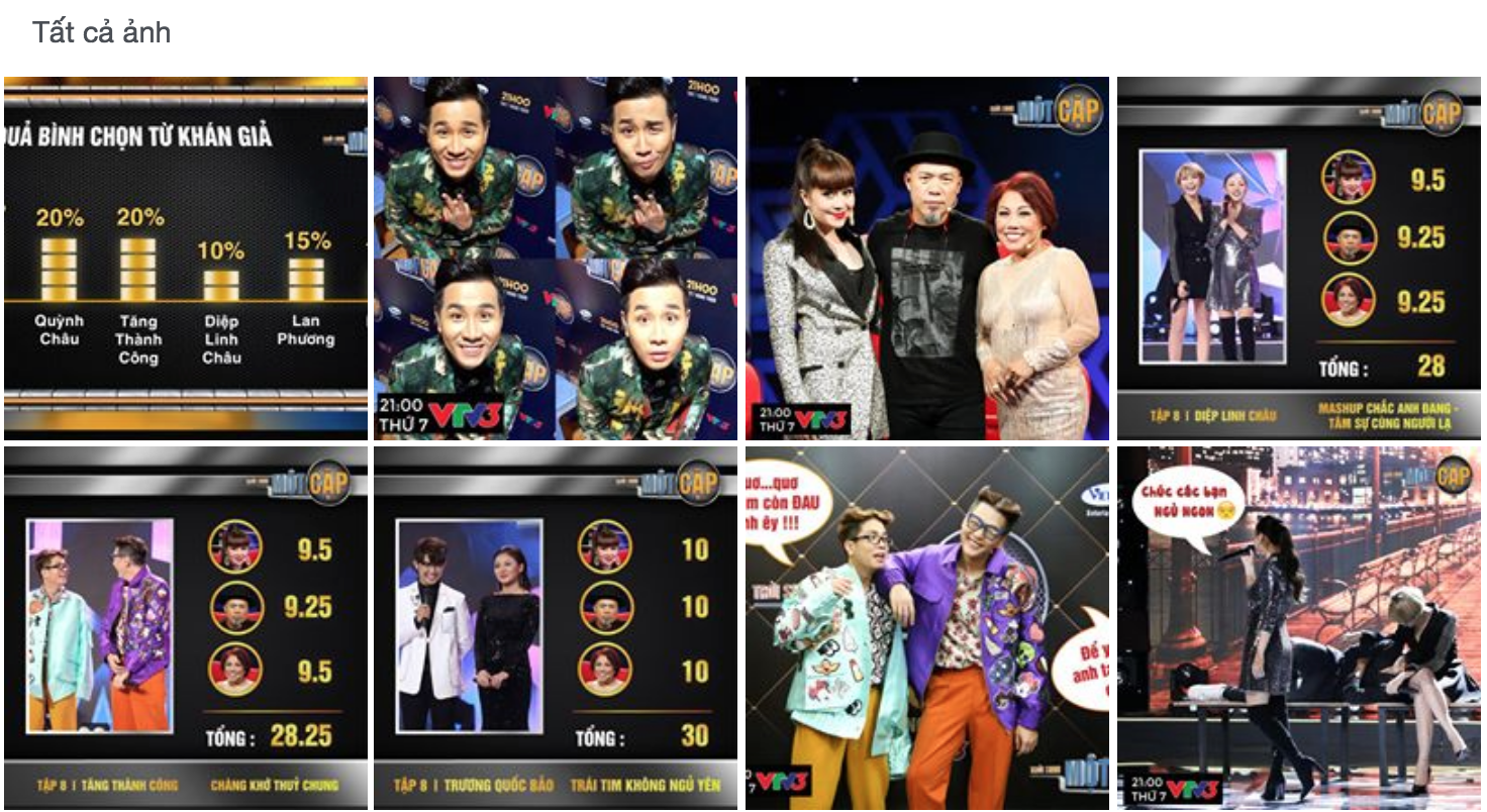 Phạm Lịch bị loại - Fanpage, YouTube chương trình Trời sinh một cặp không đăng tải team Phạm Anh Khoa