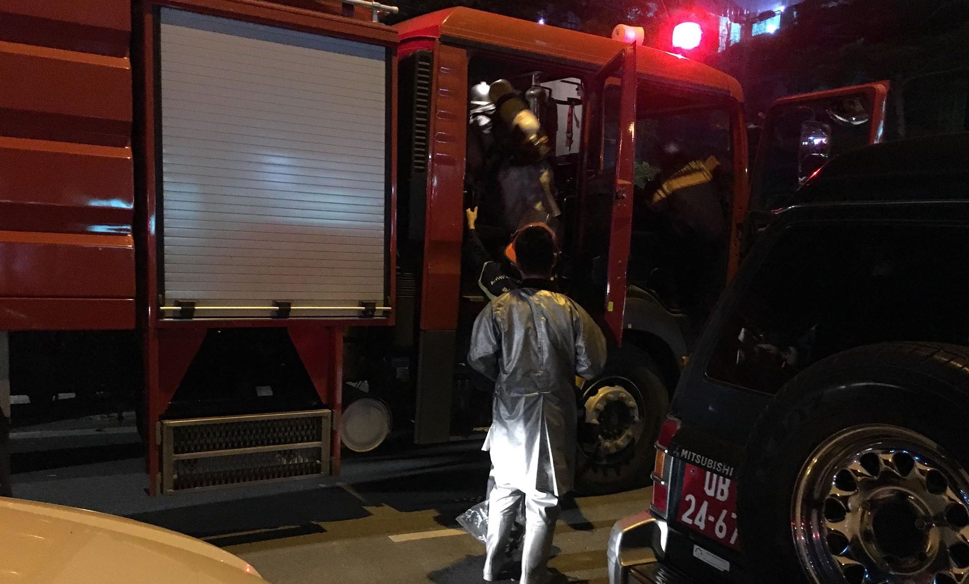 Cháy chung cư ở Tứ Hiệp, dân hốt hoảng bỏ chạy